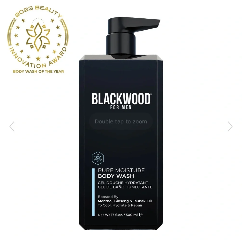 Blackwood For Men Pure Moisture Body Wash - Infused with Ginseng & Menthol
